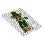 Chihuahua Leprechaun Magneet (Rechterzijde)