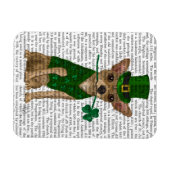 Chihuahua Leprechaun Magneet (Horizontaal)