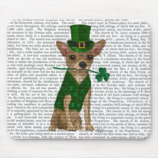Chihuahua Leprechaun Muismat (Voorkant)