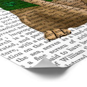 Chihuahua Leprechaun Poster (Hoek)