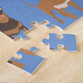 Chihuahua leuk Hondenras Legpuzzel (Zijkant)