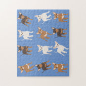 Chihuahua leuk Hondenras Legpuzzel (Verticaal)