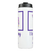 Chihuahua Leuke Hond Silhouet PPY&B Thermosbeker (Voorkant)