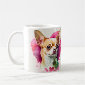 Chihuahua Liefde Grafisch Koffiemok (Links)