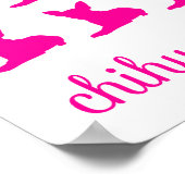 Chihuahua Liefde Poster (Hoek)