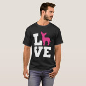Chihuahua Liefde T-shirt (Voorkant volledig)