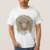 Chihuahua liefdevolle herinnering t-shirt (Voorkant)