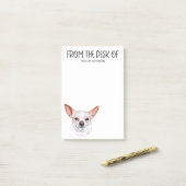 Chihuahua liefhebber post-it® notes (Op bureau)
