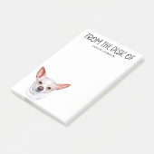 Chihuahua liefhebber post-it® notes (Schuin)