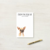 Chihuahua liefhebber post-it® notes (Op bureau)