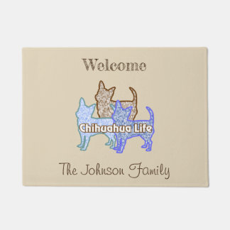 Chihuahua Life Deuren Mat