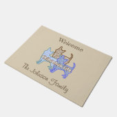 Chihuahua Life Deuren Mat (Schuin)