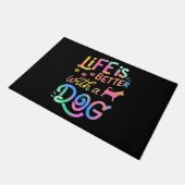 Chihuahua Life is beter met mijn hond Deurmat (Schuin)