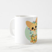 Chihuahua Lights Koffiemok (Voorkant links)