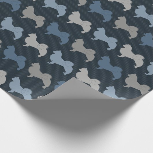 Chihuahua - Long Haire Cadeaupapier (Hoek)