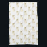Chihuahua (Long Haire, Fawn) Theedoek<br><div class="desc">Ik hou van dit zoete patroon van een bruine roomkleurige rode chihuahua waterverf illustratie, omdat het klassiek genoeg is om als neutraal te dienen, maar poppen als een zelfstandig stuk! Het is de perfecte aanvulling op elke familiekamer, kleuter, kantoor of zelfs de grot van het man! Voor de liefste cadeaus,...</div>
