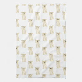 Chihuahua (Long Haire, Fawn) Theedoek