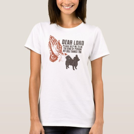 Chihuahua Longhaire T-shirt (Voorkant)