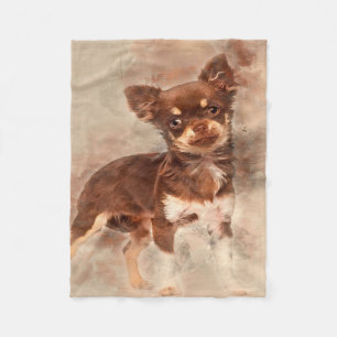 Chihuahua looking at camer_Dog Lover Fleece Deken