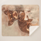 Chihuahua looking at camer_Dog Lover Sherpa Deken (Voorkant (horizontaal))