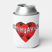 Chihuahua Love Blikjeskoeler (Blikje Voorkant)