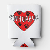 Chihuahua Love Blikjeskoeler (Achterkant)