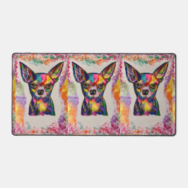Chihuahua Love Desk Mat