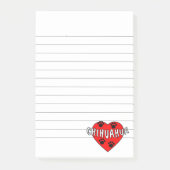 Chihuahua Love Lined Post-it® Notes (Voorkant)