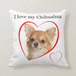 Chihuahua Love Pillow #1 Kussen