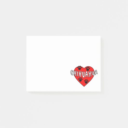 Chihuahua Love Post-it® Notes (Voorkant)