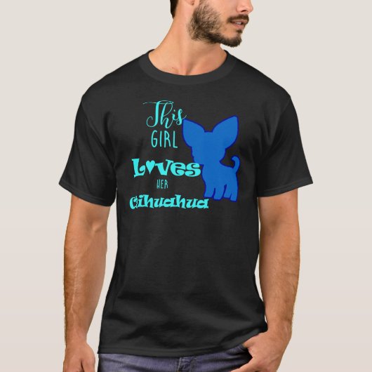 Chihuahua Love. T-shirt (Voorkant)