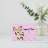 Chihuahua Love Visitekaartje (Staand voorkant)