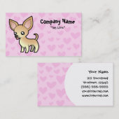 Chihuahua Love Visitekaartje (Voorkant / Achterkant)