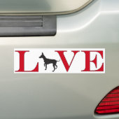 Chihuahua Lover Bumpersticker (Op auto)