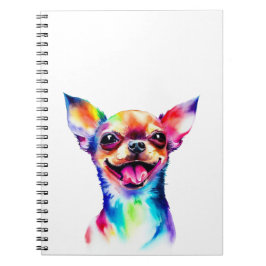 Chihuahua Lover | Colorful Chihuahua Dog art Notitieboek