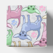 Chihuahua Lover Colorful Pattern Bedankdoosjes (Bovenkant)