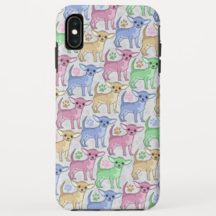 Chihuahua Lover Colorful Pattern Case-Mate iPhone Case