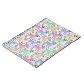 Chihuahua Lover Colorful Pattern Notitieboek (Linkerzijde)