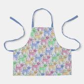 Chihuahua Lover Colorful Pattern Schort (Voorkant)