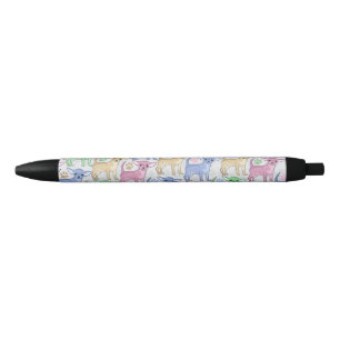 Chihuahua Lover Colorful Pattern Zwarte Inkt Pen