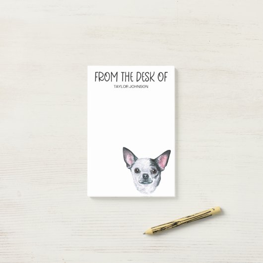 Chihuahua Lover Post-it® Notes (Op bureau)