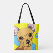 Chihuahua Lover Totebags Tote Bag (Achterkant)