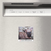 Chihuahua Lover's Delight Magneet (Insitu (Vaatwasser))