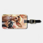 Chihuahua Luggage Tags Bagagelabel (Voorkant horizontaal)