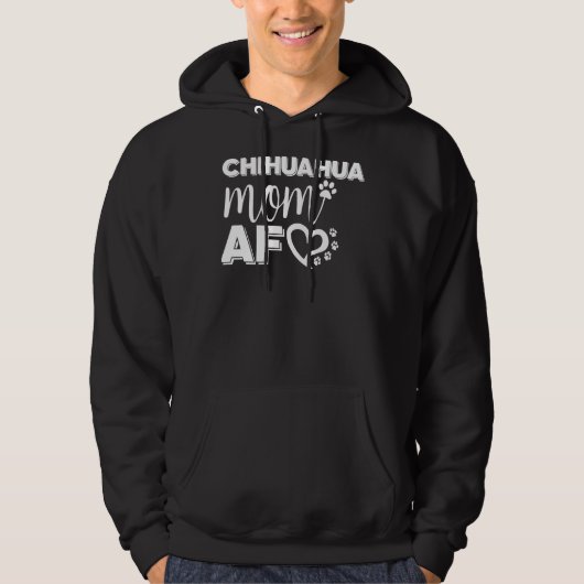 Chihuahua Ma Af Hoodie (Voorkant)