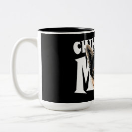 Chihuahua Ma Cute Chihuahua Momma Puppy Dog Tweekleurige Koffiemok