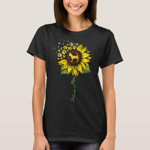 Chihuahua Ma Sunflower Chiwawa Dog mama T-shirt