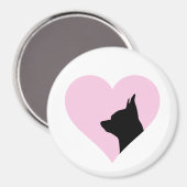 Chihuahua Magneet (Voorkant / Achterkant)