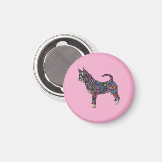 Chihuahua Magneet (Voorkant / Achterkant)