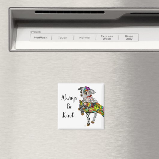 Chihuahua magneet 2" (Insitu (Vaatwasser))